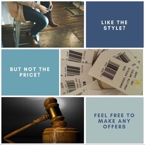 Feel free to make any offers